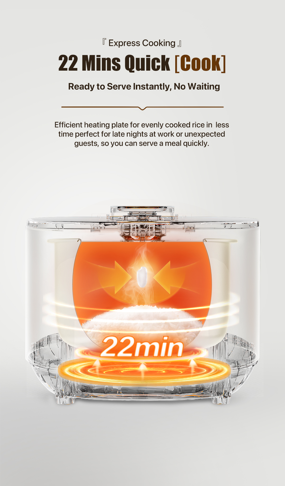 【NEW】Haier Low Sugar Rice Cooker Non-Stick 24-hour Timer 3L Multi ...