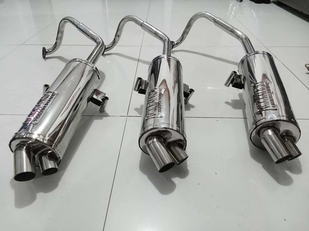 POWER PIPE DUAL TIP FOR HONDA CLICK 125 V2 and V3 | Shopee Philippines