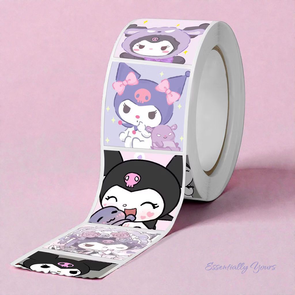 Kuromi Sticker 500 Pieces Per Roll (2cm) | Shopee Philippines
