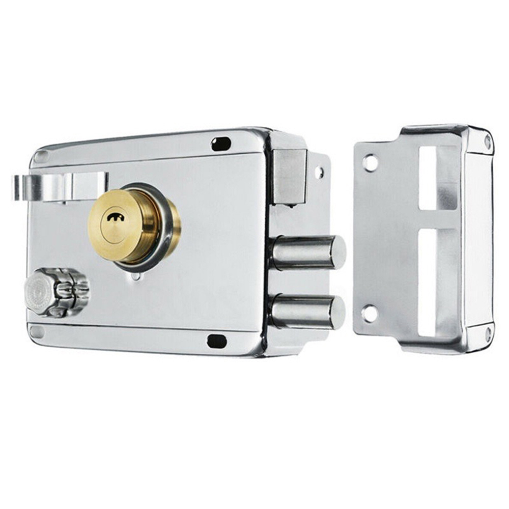 Stainless Steel Main Door Lock Set Strong Deadbolt Gate Lock Exterior ...