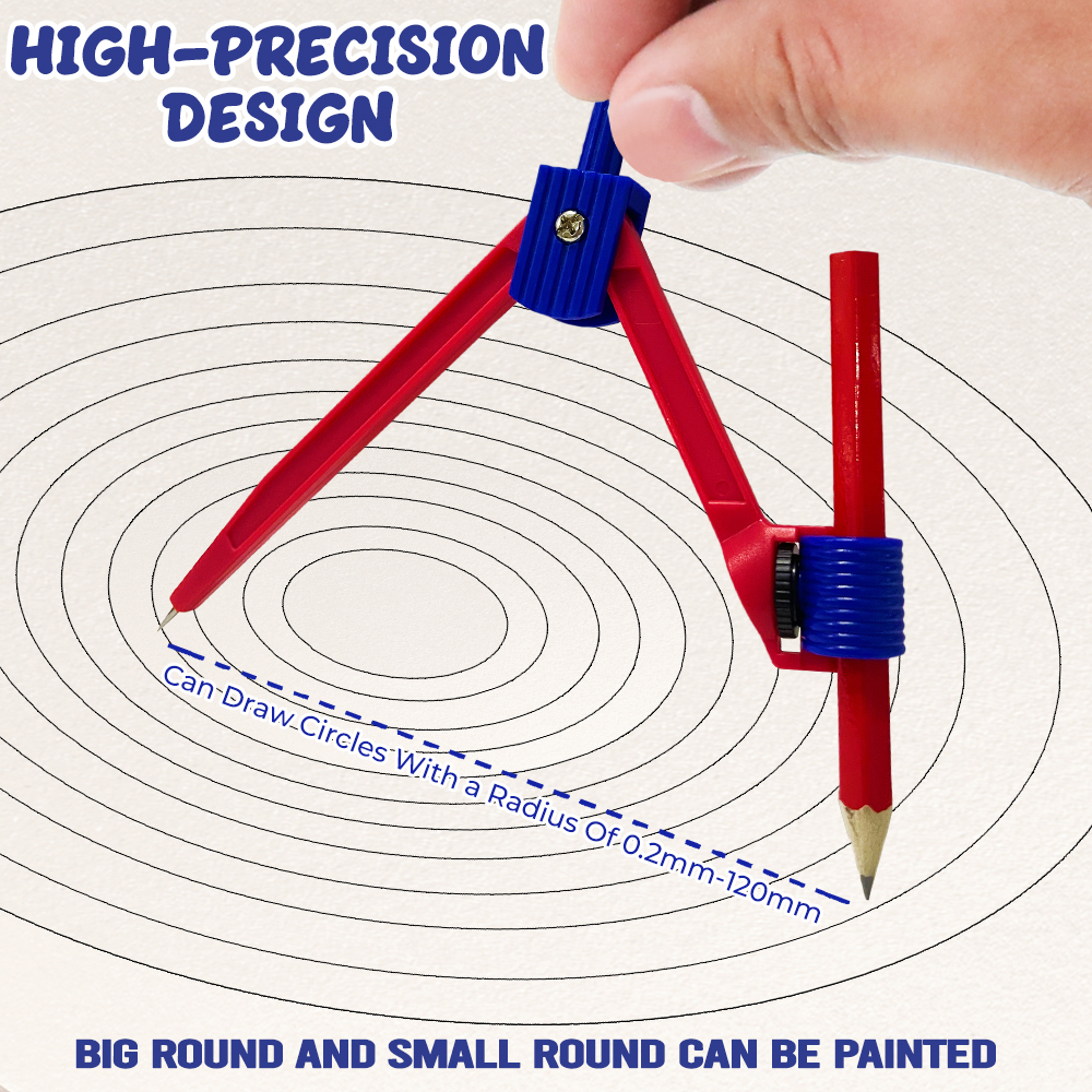 FCI Pencil Compass Drawing Tool Stationery For School Supplies With ...