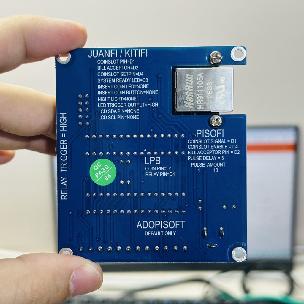 DENZ Wired Lan Based Subvendo Custom Board for LPB Pisofi Juanfi ...