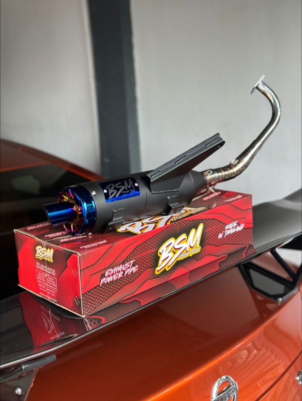 BSM EXHAUST POWER PIPE by BASILIO | Shopee Philippines