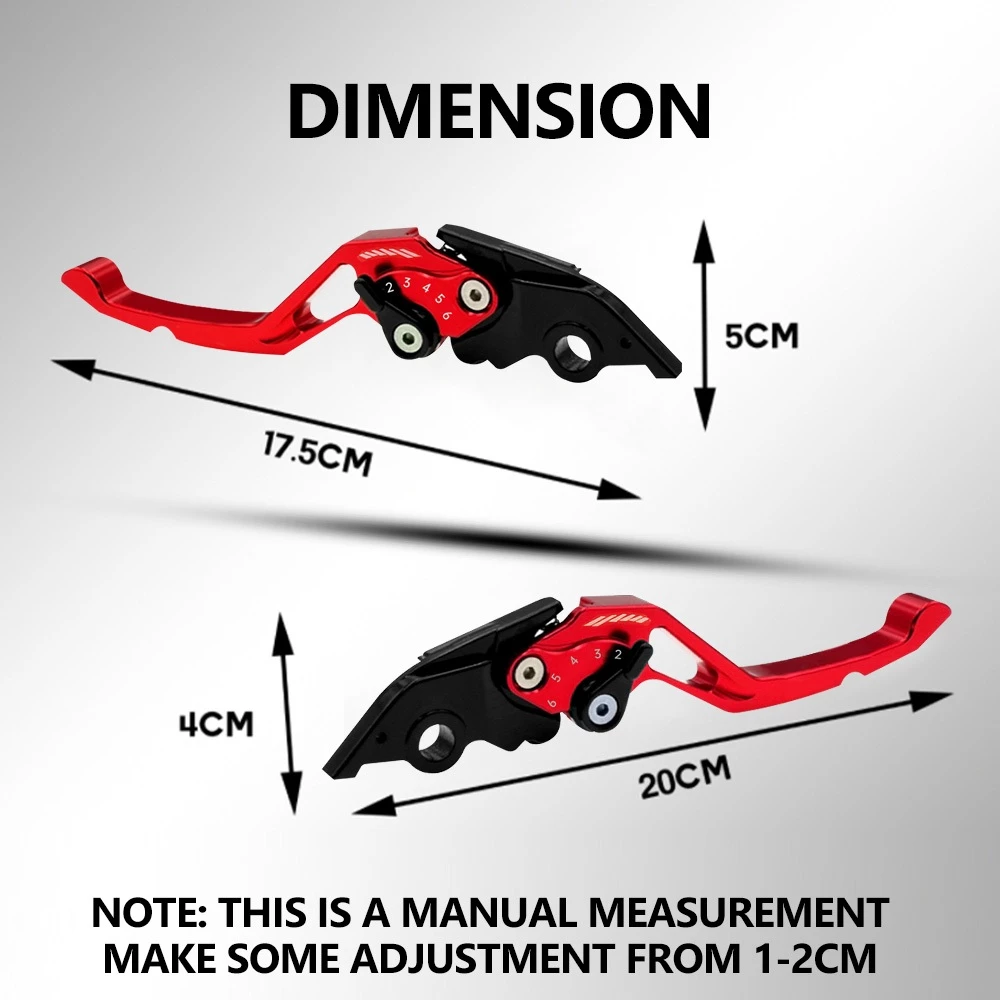 2026 New CLICK V2 / CLICK V3 COMBI CNC ALLOY BRAKE LEVER SET FOR CLICK ...