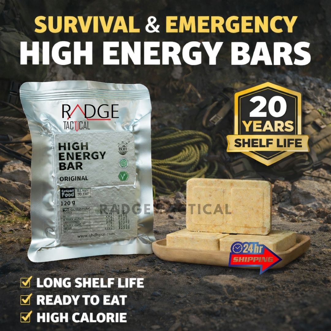 MRE High Energy Biscuits - 20-Year Shelf Life Survival Food Rations ...