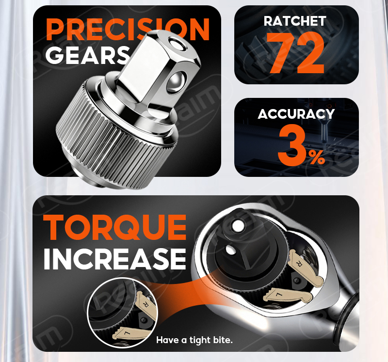 REAIM Torque Wrench 1/2'' 20-220NM 3/8'' 10-110NM Ratchet Wrench for ...