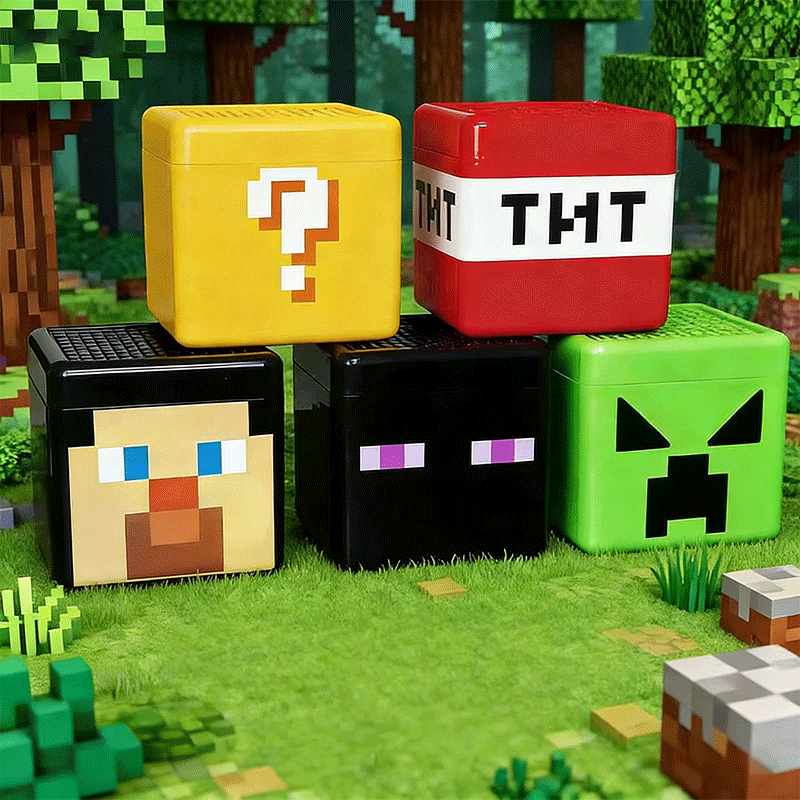 Minecraft Toy Storage Box Large Kids Organizer for Blocks Snacks ...