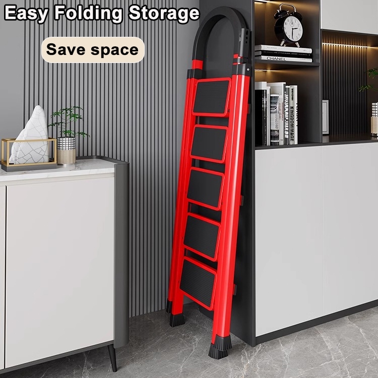 Pinoy Home Safe! Heavy Duty Ladder 6-8 Steps Anti-Slip Wide Pedals ...
