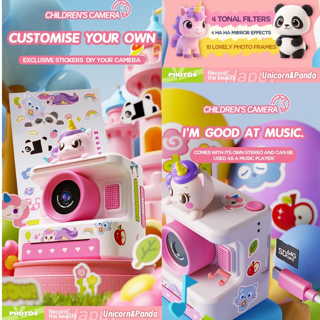 NEW Bluetooth Instant Print Camera Pix & Play | Shopee Philippines