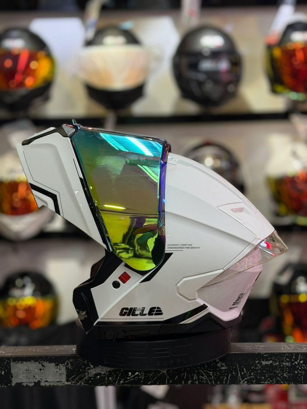 GILLE TERRA MODULAR HELMET DUAL VISOR | Shopee Philippines