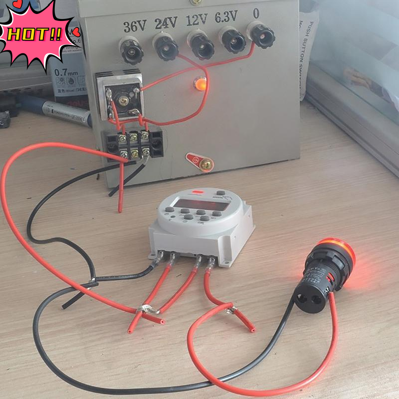 220V Digital Programmable Timer Switch Relay Control , time controller ...