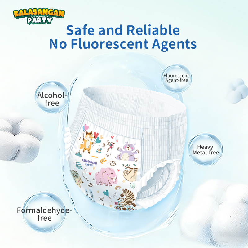 Tooshypuff Baby Diaper Korean for Baby Diapers thickening Breathable ...