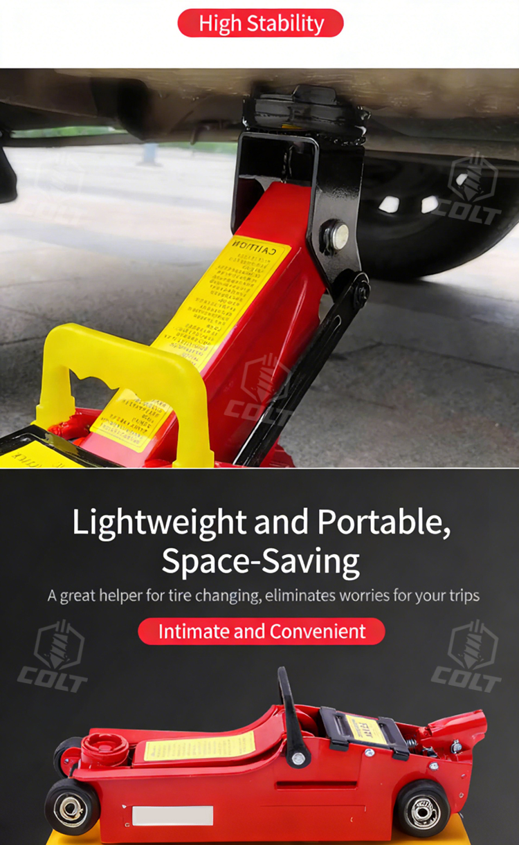Heavy Duty jack for car 3 Tons horizontal hydraulic floor jack durable ...