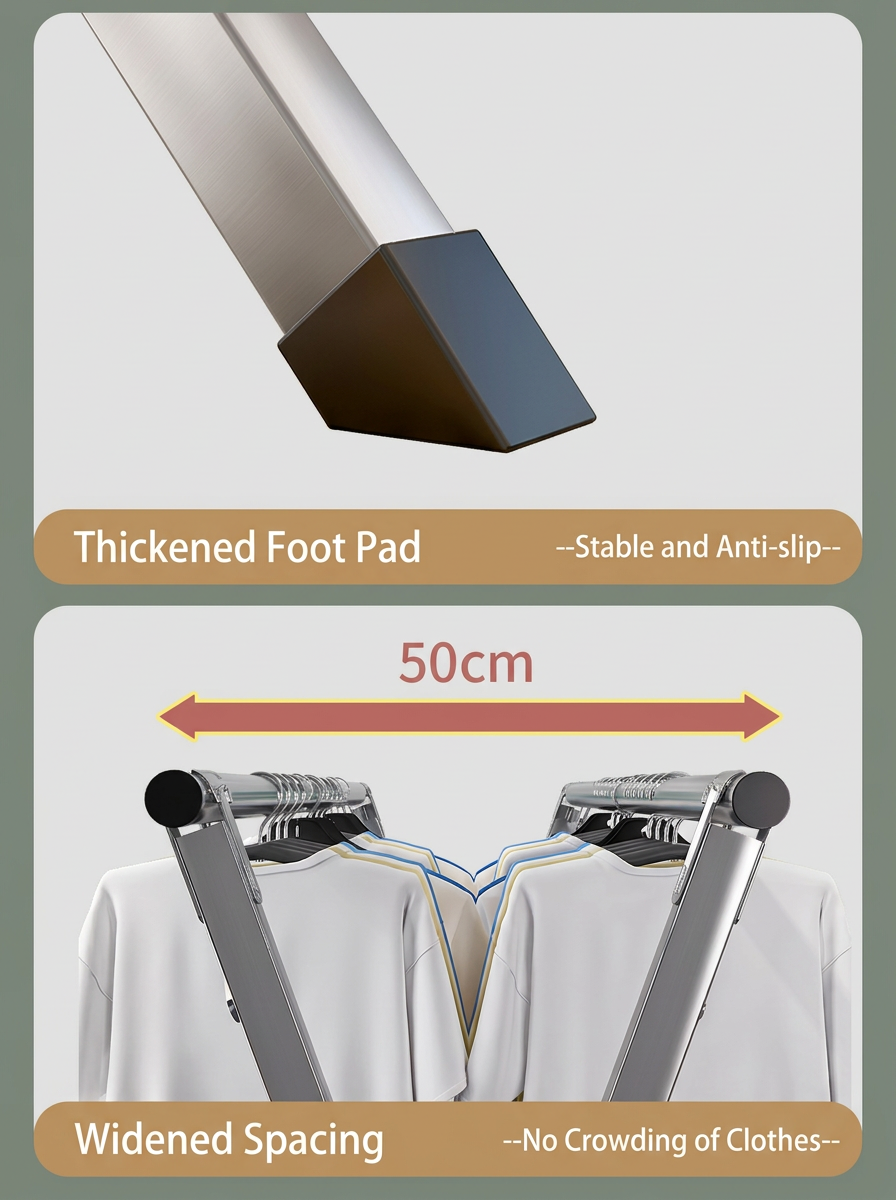 Sampayan Stainless Sampayan Foldable Laundry Rack Clothes Rack Drying ...