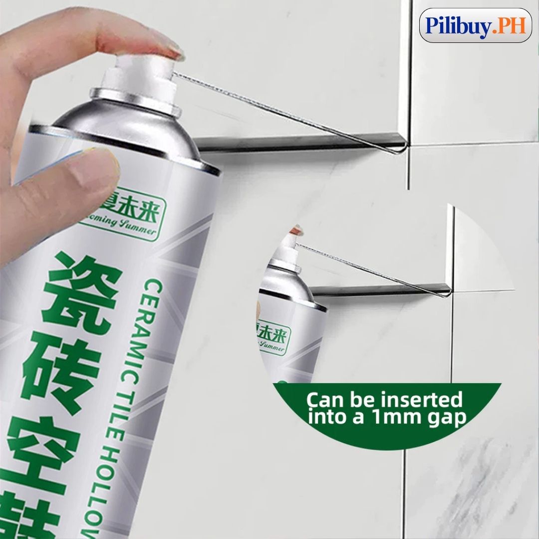 Ceramic Tile Hollow Repair Glue 645ml – No Drill Floor Injection Fix ...
