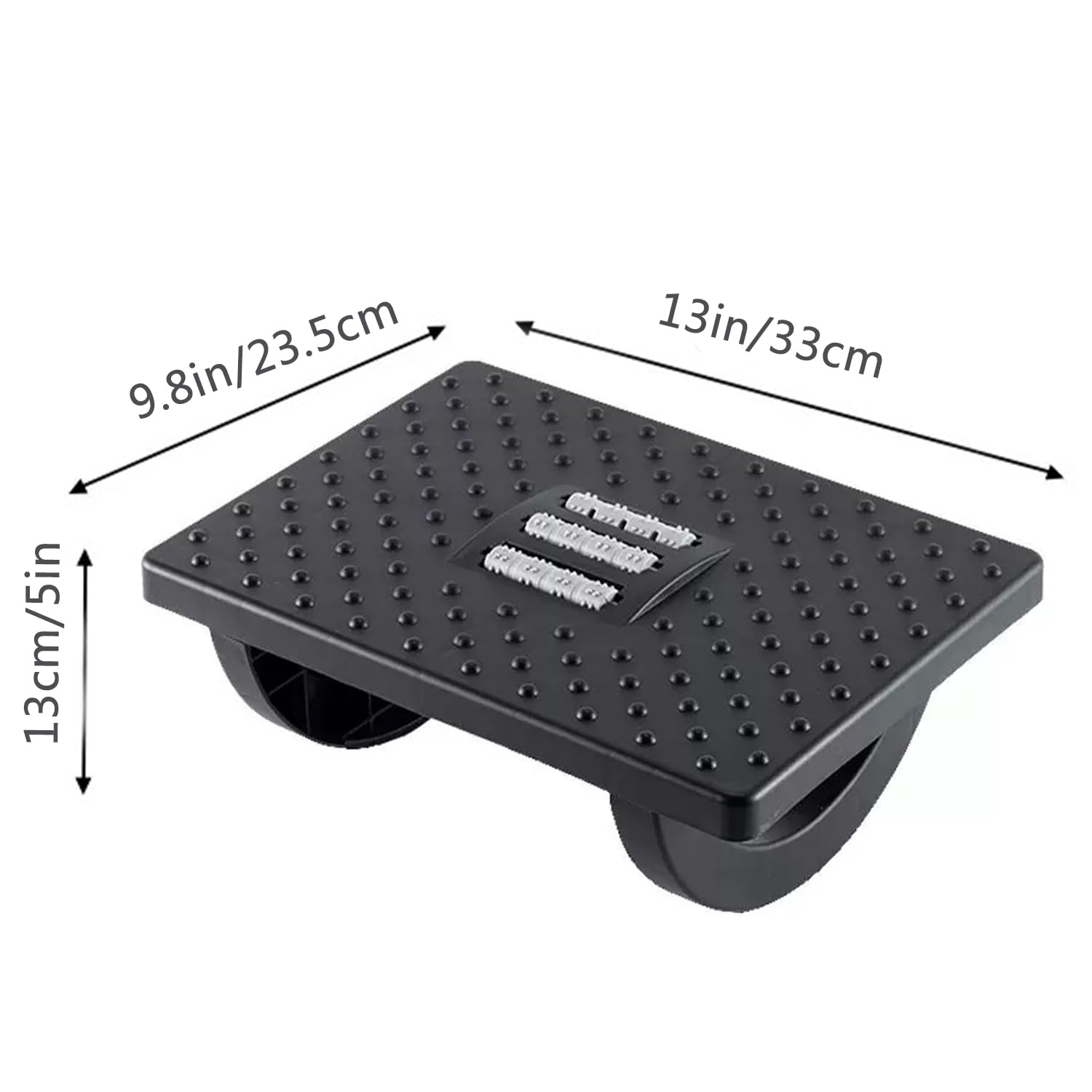 1pc Adjustable Angle Footrest Office Under Table Ergonomic Footrest 180 ...