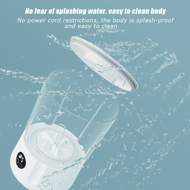 [COD] Mini Underwear Washing Machine Portable Wireless Sterilization ...