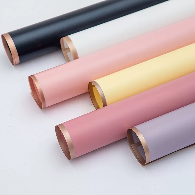 Wrapping Paper Bouquet Flower and Gift Wrappers Cellophane Materials ...