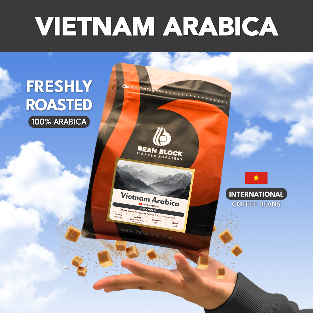 Photo inspiration: Intensely Flavored Arabica Coffee Beans Reference: Vietnam Arabica Coffee Beans Dark