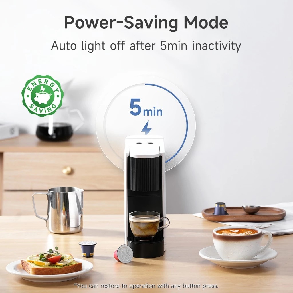 Simplus Coffee Maker 20Bar Nespresso Capsule Coffee Machine 2-Cup Size ...