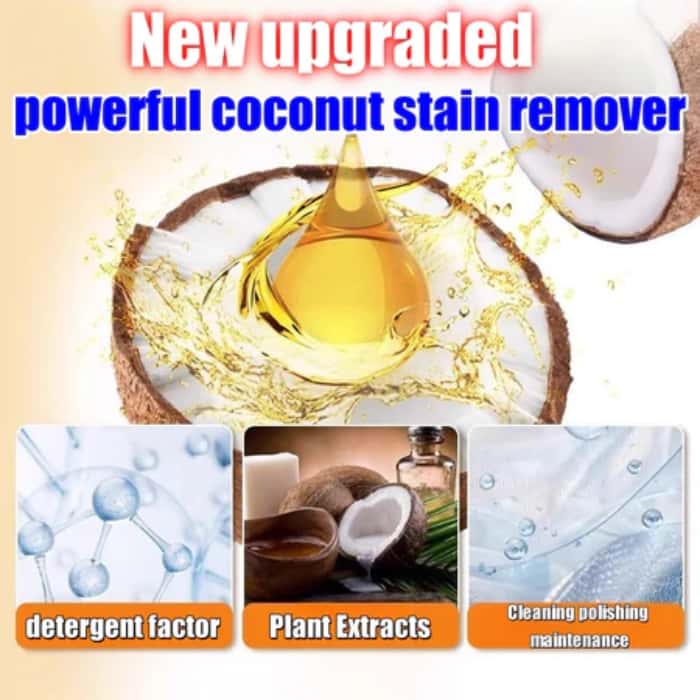 Natural Coconut Oil Derusting Polishing Decontamination Descaling ...