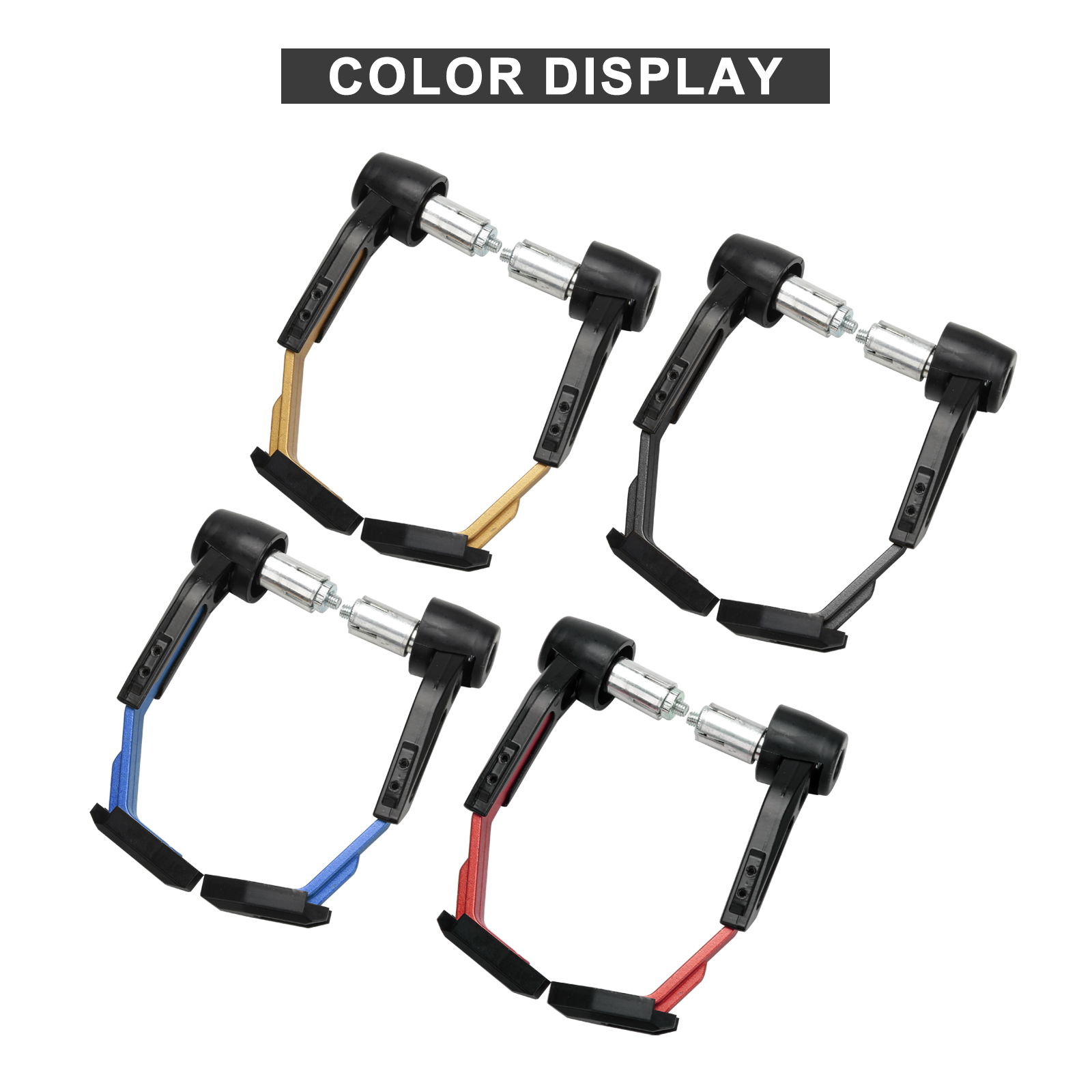 Universal Motorcycle Brake Lever Guard Set 2PCS Stainless Steel CNC ...