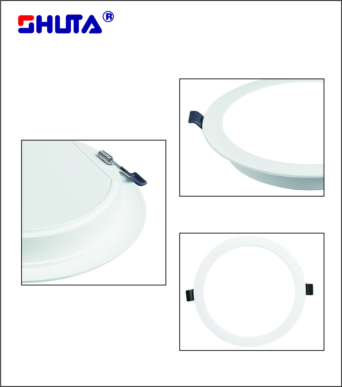 Esaer x Shuta Downlight 5/12Watts Tri Color, Warm, White Color | Pin ...