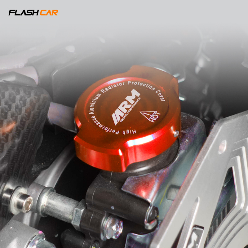 ARM Radiator Cap Cover Full CNC Universal For Motorcycle Water Tank ...