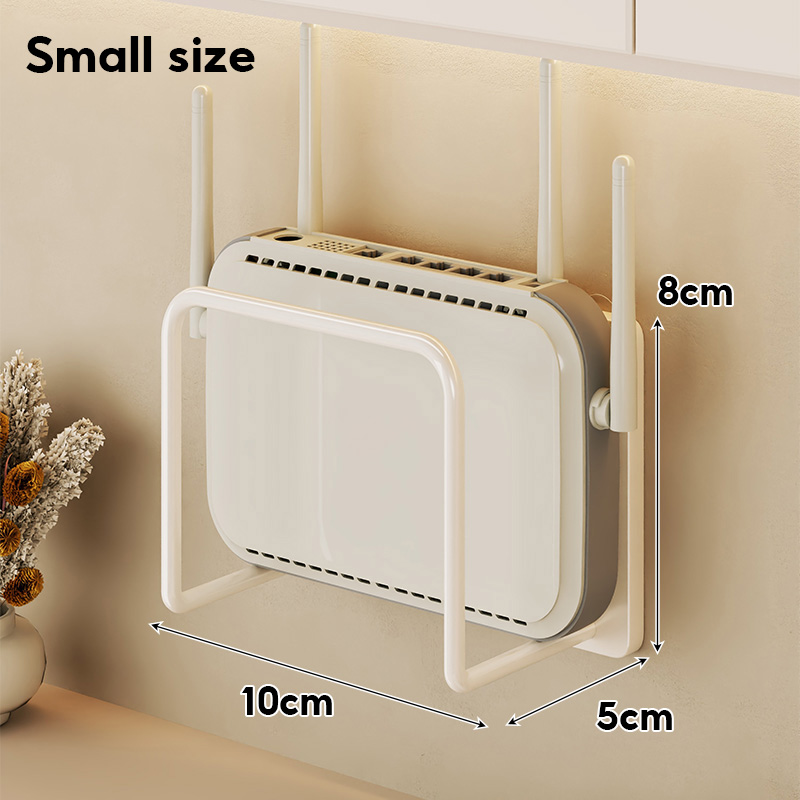 WIFI Shelf Router Mount Bracket Universal for Modem TV Set-Top Storage ...