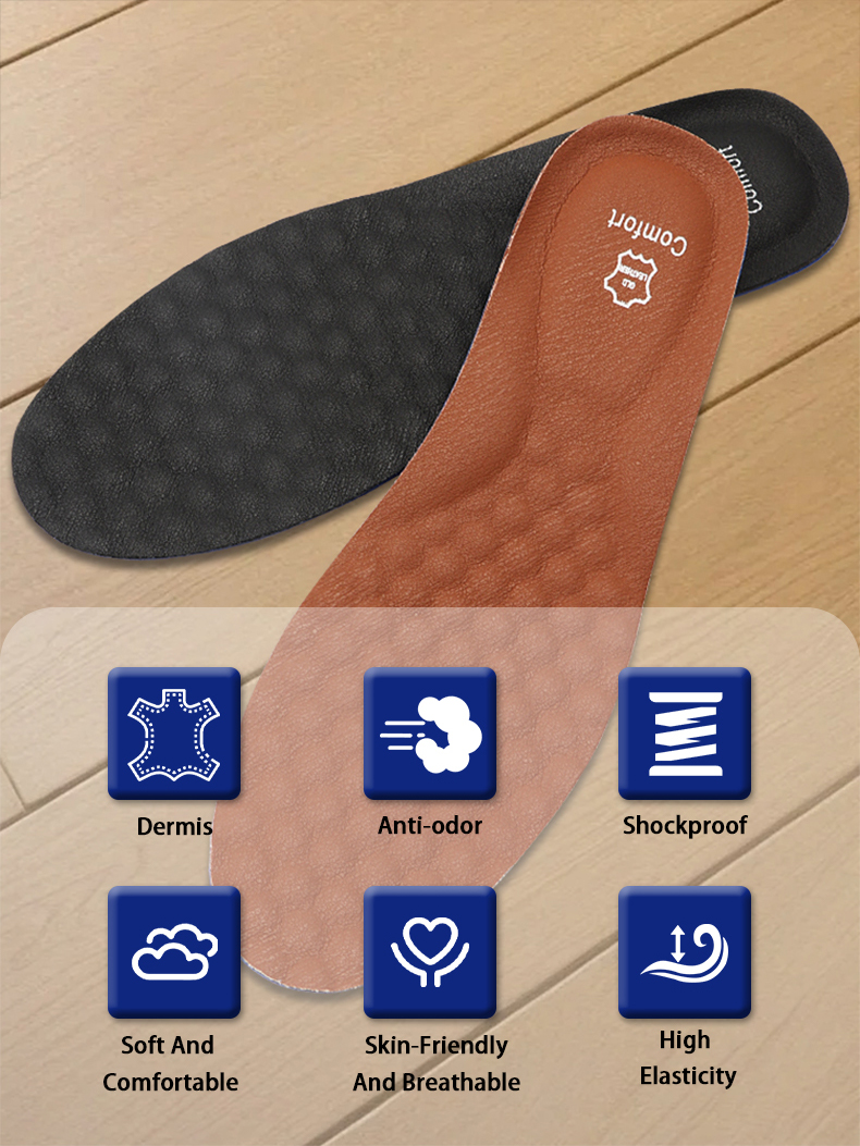 Leather shoes pad insole men women archsupportinsole running high jump ...