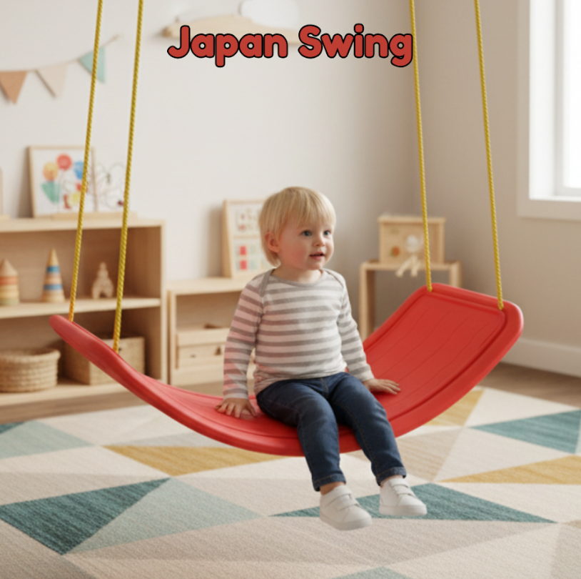 Yokohama 2in1 Safe Swing Seat Toy Balance Board Outdoor Hanging Hammock ...
