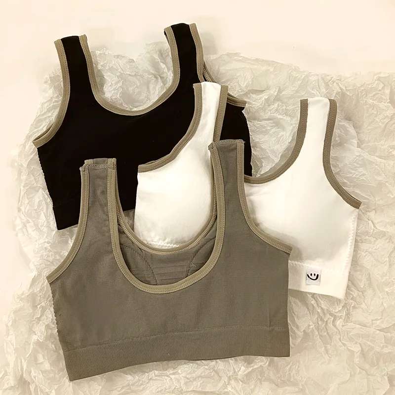 Girls Small Vest In Development Period 9-15yrs old No Steel Ring ...
