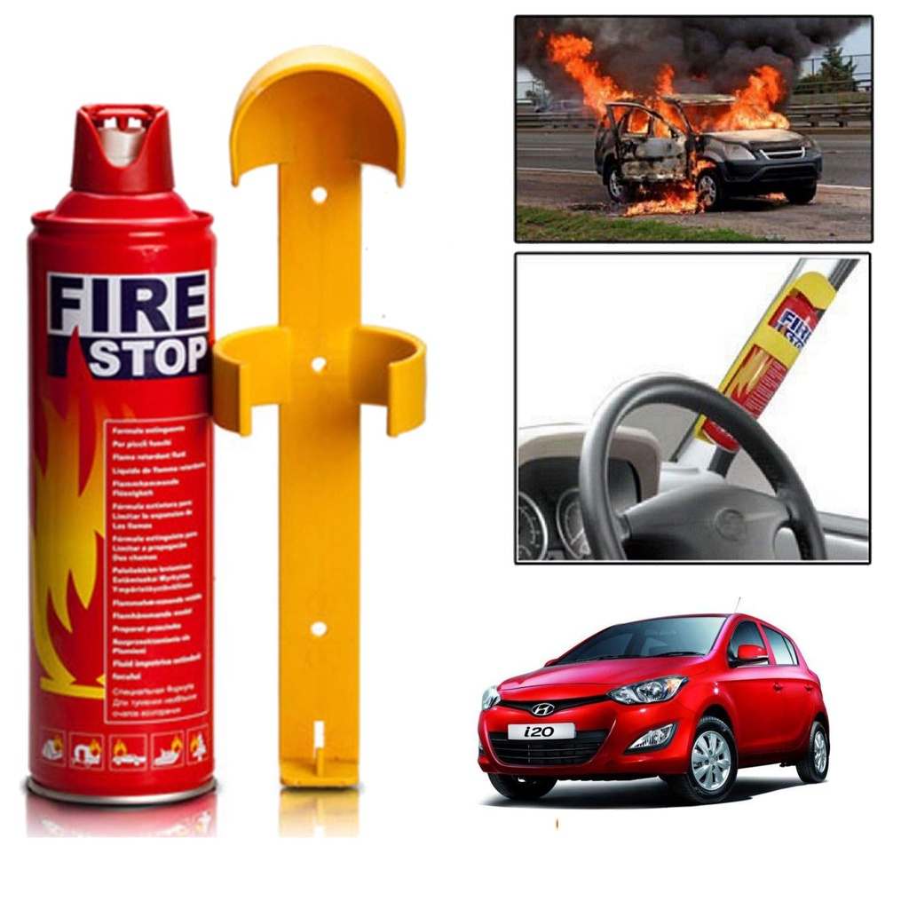 Fire Stop Mini Fire Extinguisher 1000ml / 500ml Compact Size | Shopee ...