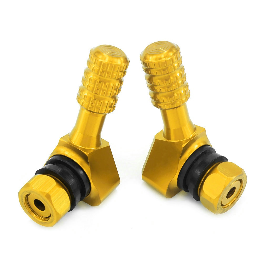 2PCS Motorcycle Rim Angle Valve Wheel Tire Tubeless Valve Stems For Rim ...