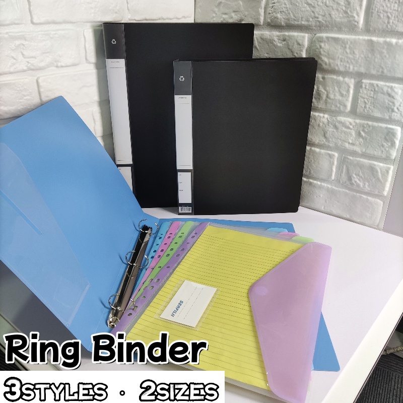 Long/A4 Ring Binder Arch File Paper Organizers Document Storage Iron ...