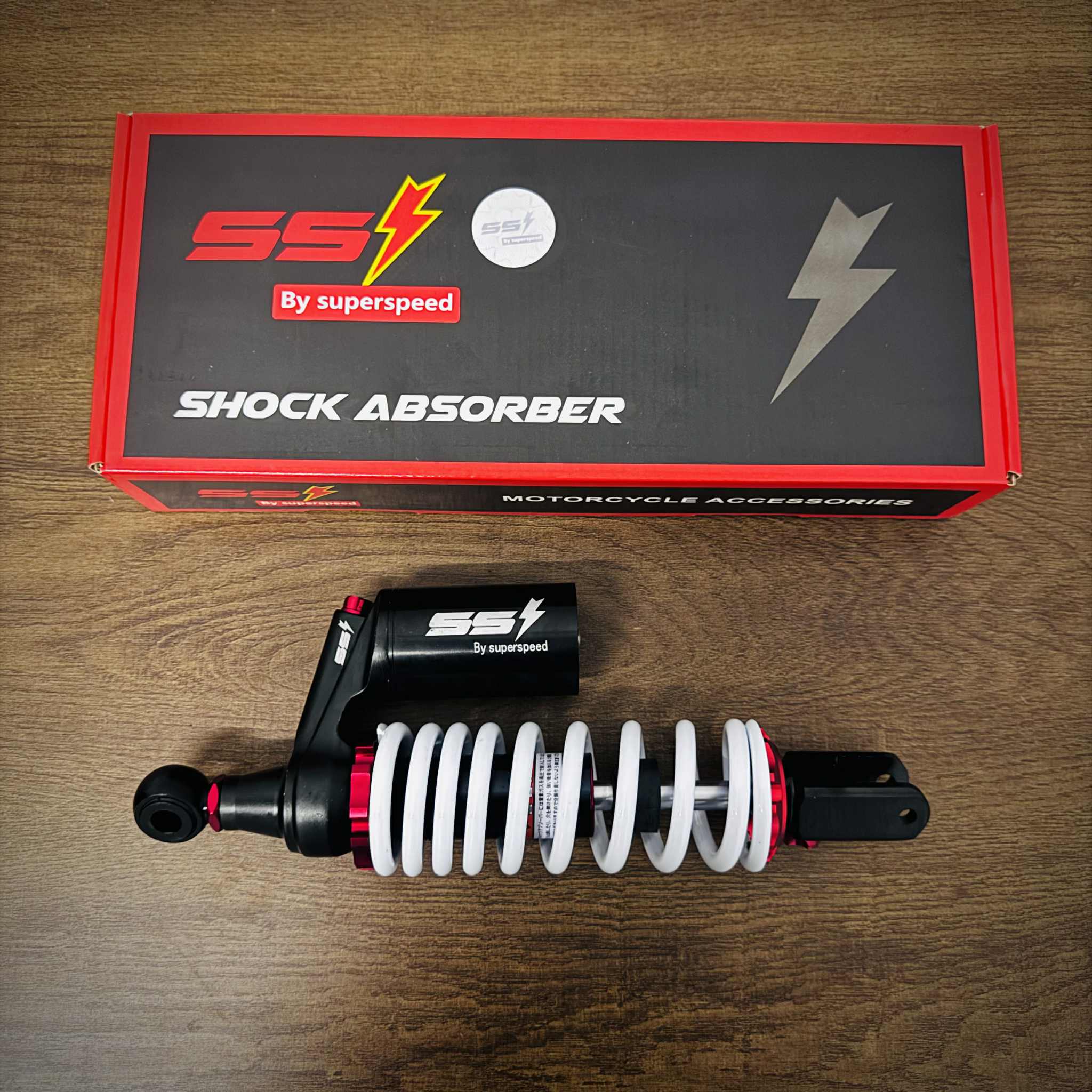 SUPERSPEED SS24 300MM REAR SHOCK WITH CANISTER FOR MIO 110/125 | Shopee ...