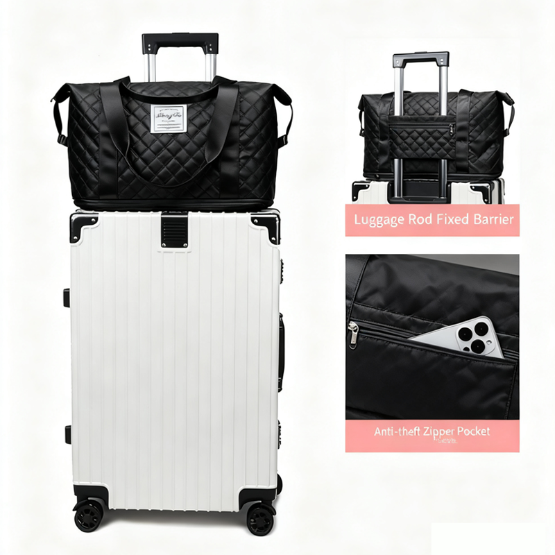 Baggo Expandable Travel Bag | Waterproof & Wear-Resistant Weekend ...