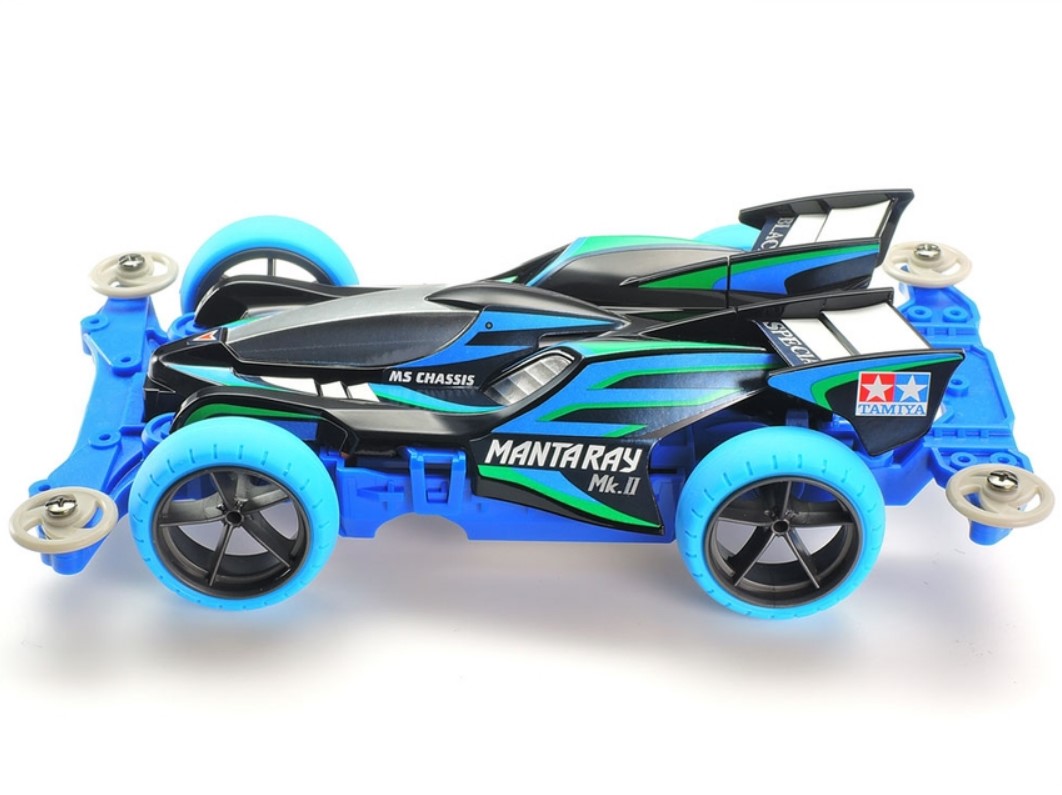 TAMIYA Manta Ray Mk.II Black Special (MS CHASSIS) 95466 Mini 4WD PRO 1/ ...