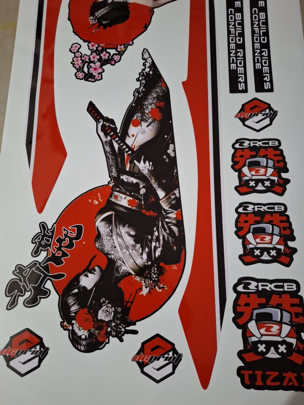 Sniper 155 Yamaha Version 3 Decals Laminated Vinyl Stickers Waterproof ...
