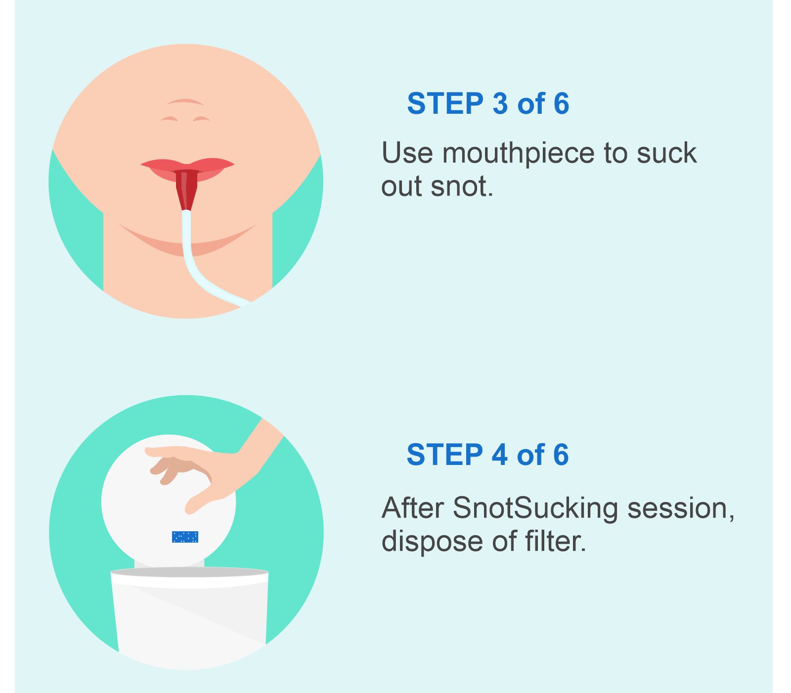 NoseFrida The Snotsucker Value Pack ( Nose Frida Nasal Aspirator ...