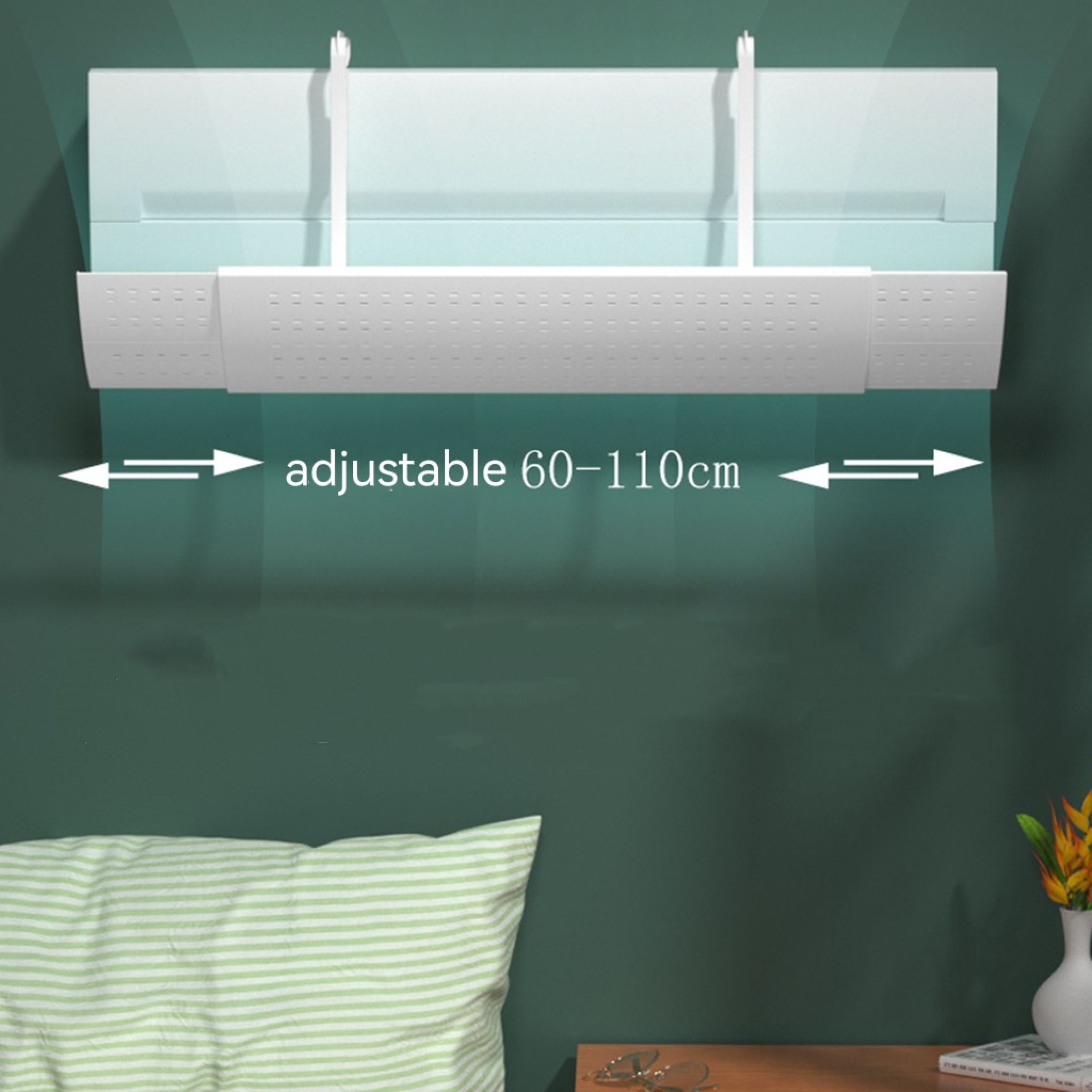 Universal Retractable Air Conditioner Wind Deflector Wall Mounted ...