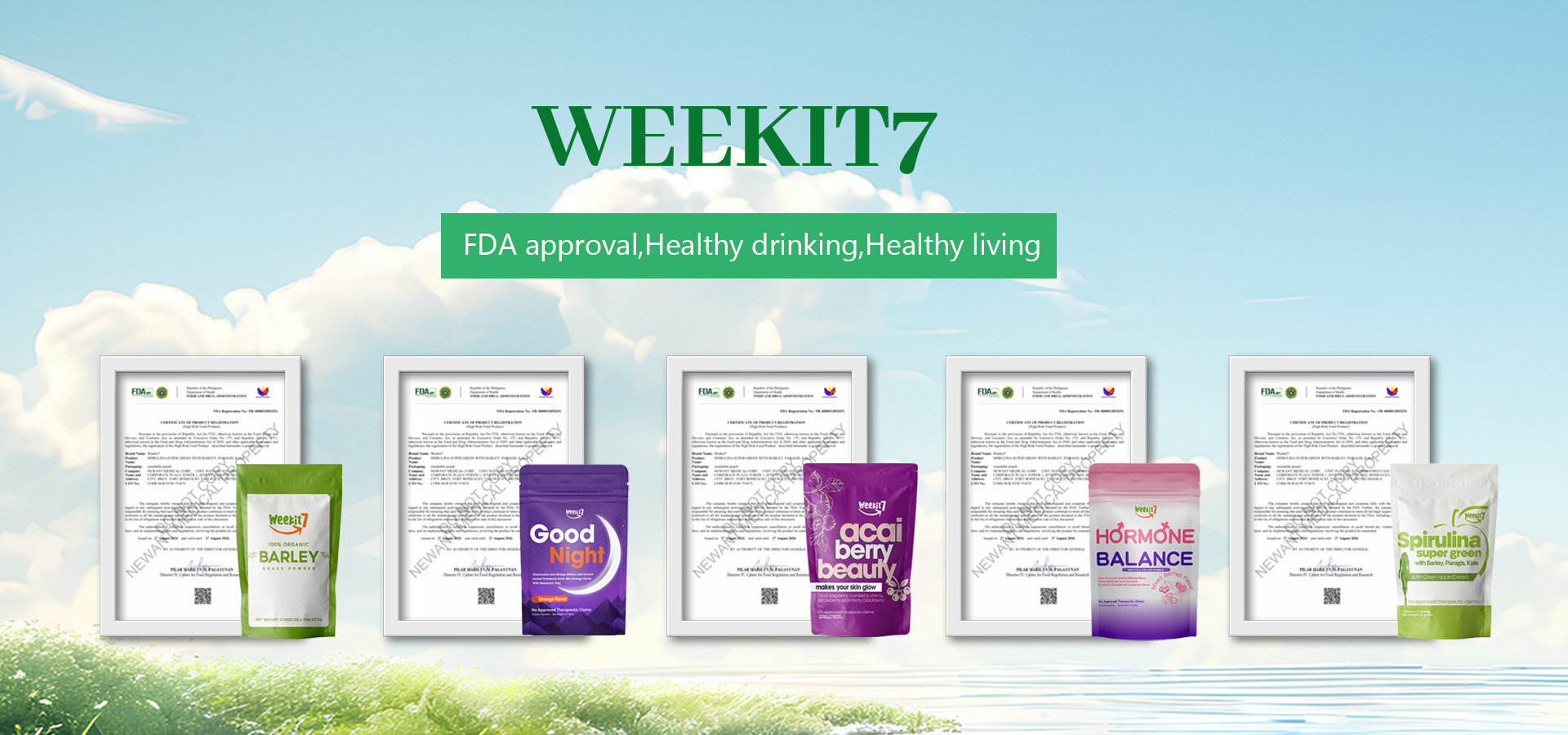 Weekit7 Hormone Balance Powder with Folic Acid & Vitamin D, Skin & Mood ...