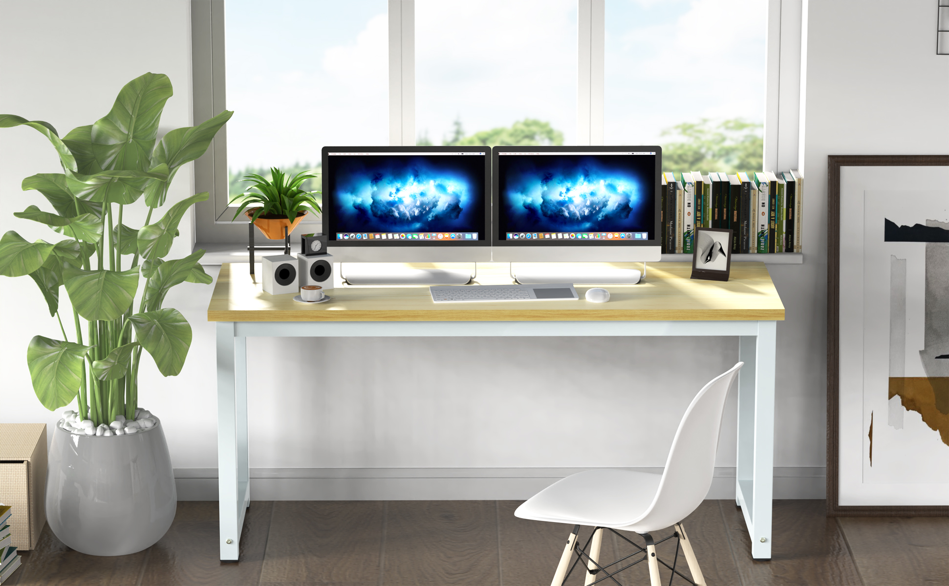 Office Table Computer Table Home Study Table Game Table Wooden Desktop ...