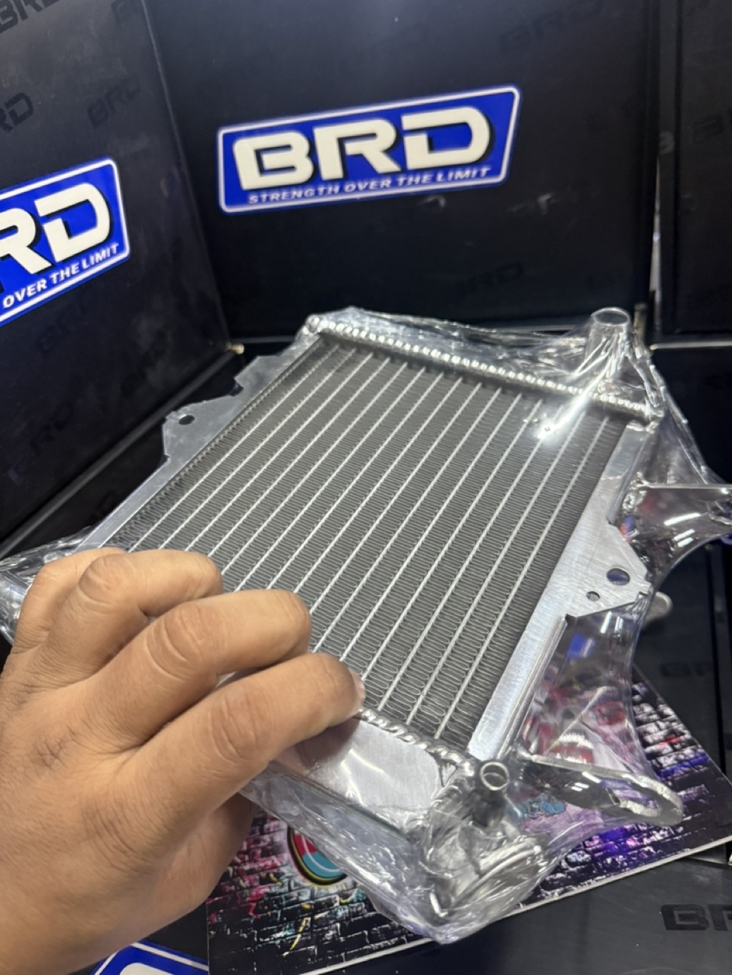 BRD ALLOY RADIATOR RAIDER FI LEGIT THAILAND MADE | Shopee Philippines