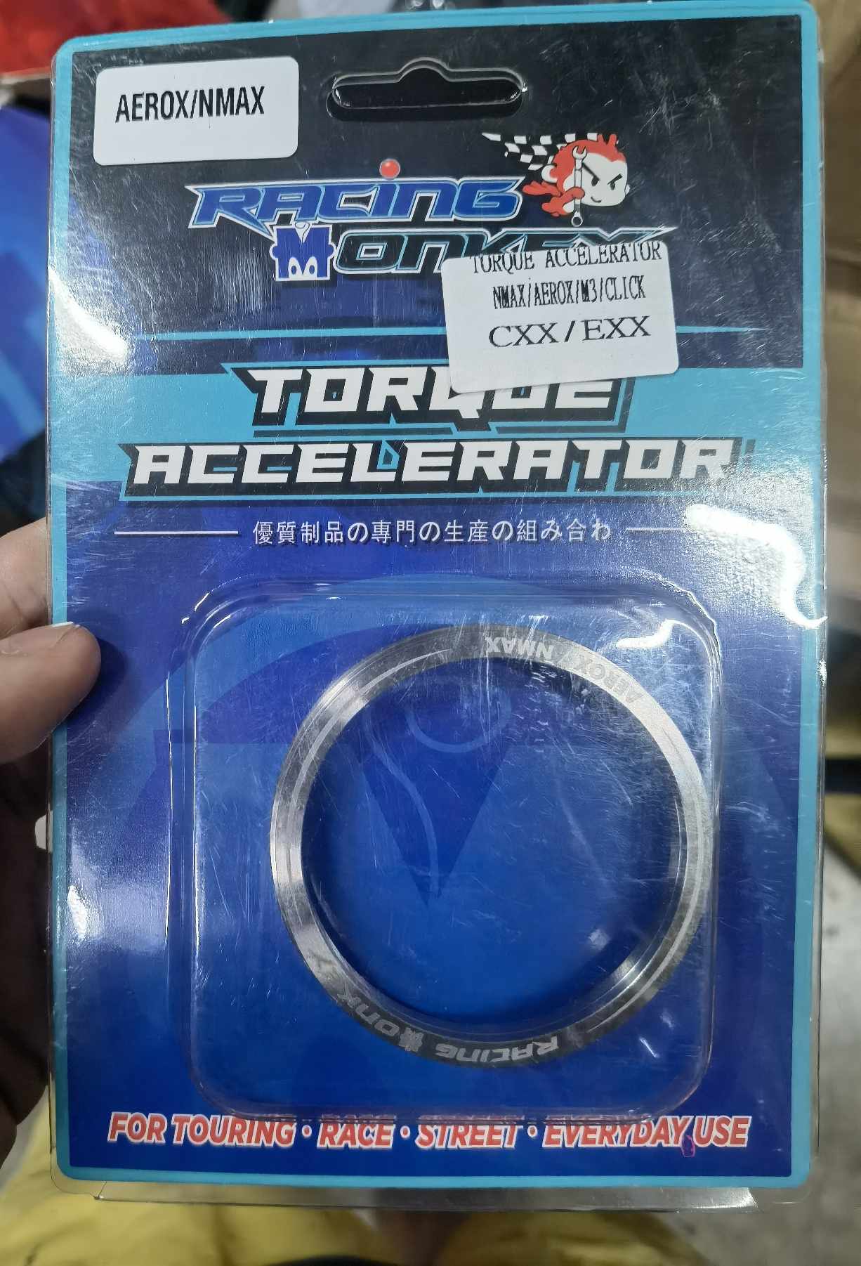 Racing Monkey TORQUE ACCELERATOR/TORSION CONTROLLER AEROX/NMAX/CLICK ...