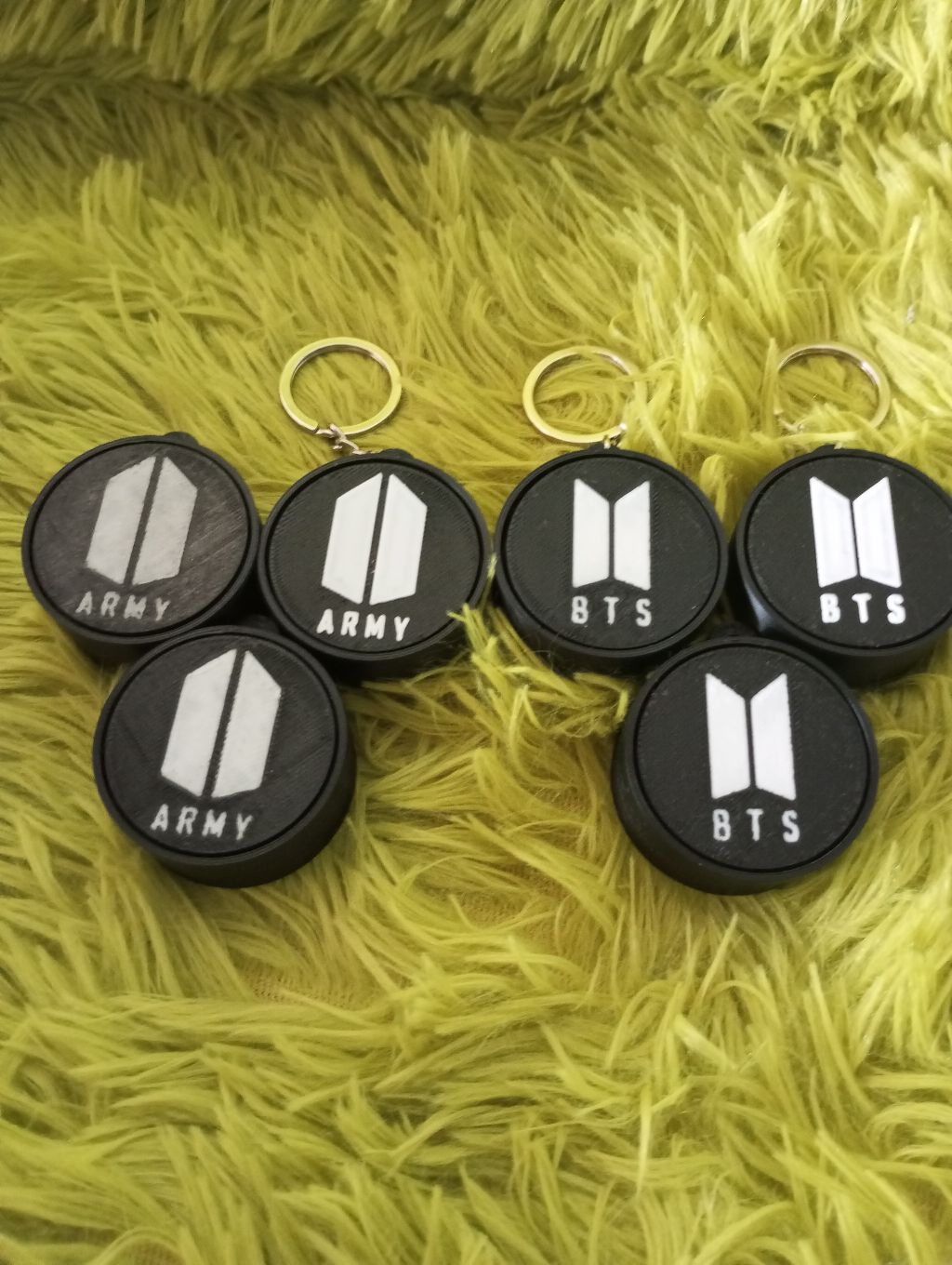 BTS ARMY LOGO FIDGET CLICKER KEYCHAINS GIFT AND SOUVENIRS ITEM | Shopee ...