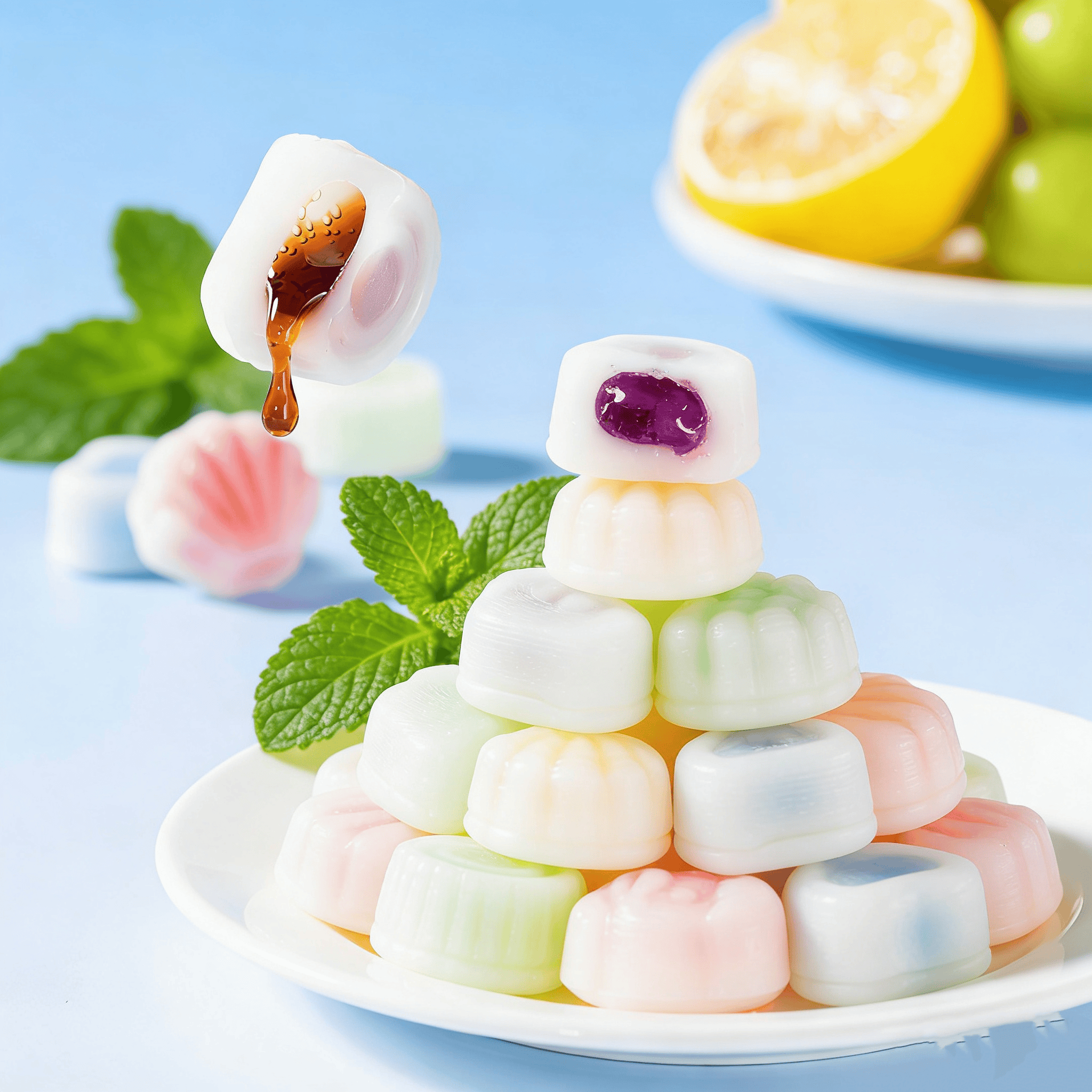 Wax Candy 64pcs wax candy buy 1 take 1 medium Mixed sweet and sour ...