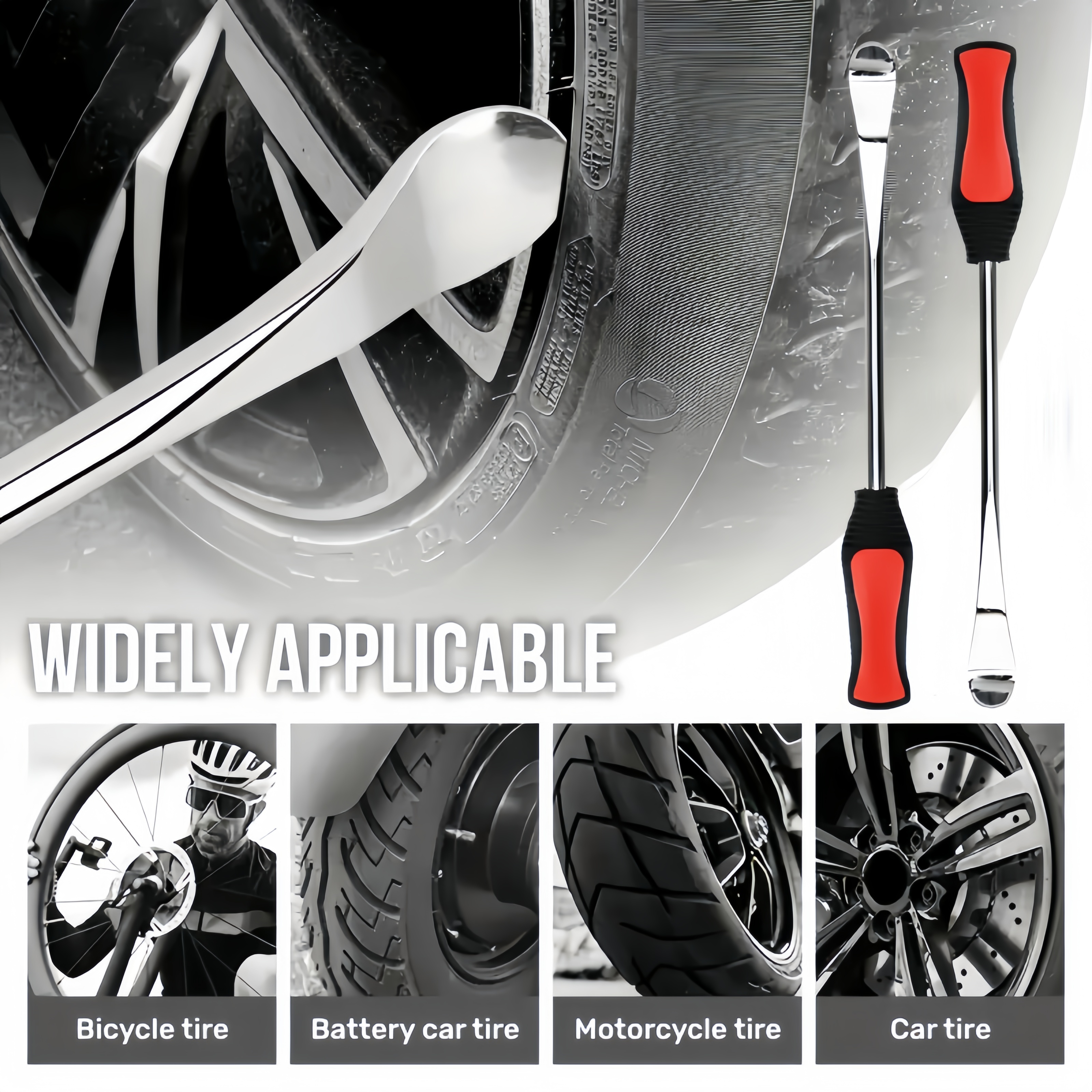 30cm/37cm Tire Pry Bar Car Rim Protector Tire Repair Tool Tire Spoon ...