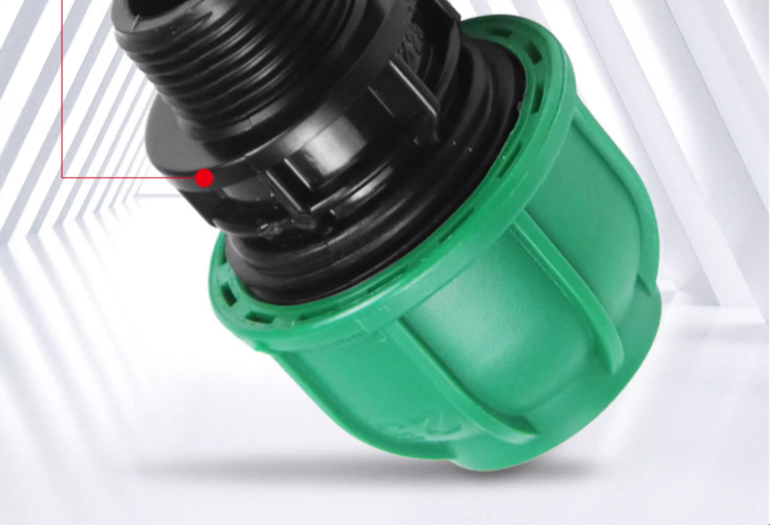 PE water pipe quick connectors, PE quick-connect fittings, male ...