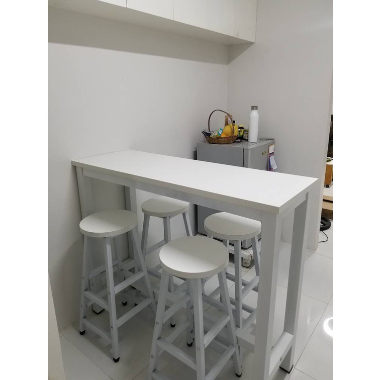 Bar Table dining table bar table bar stool | Shopee Philippines